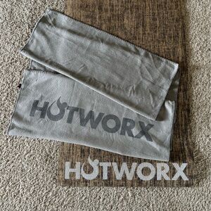 HOTWORX yoga mat and towel